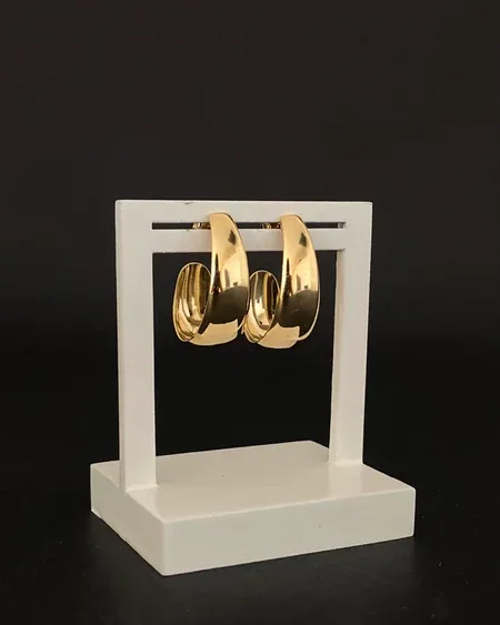 Argola Larga Lisa