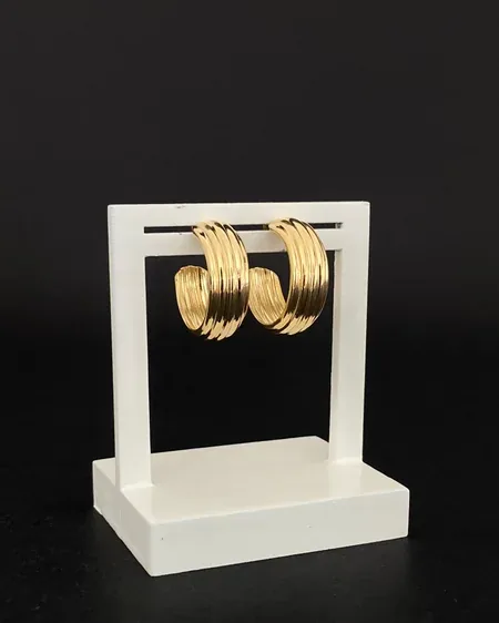 Argola Dupla Lisa